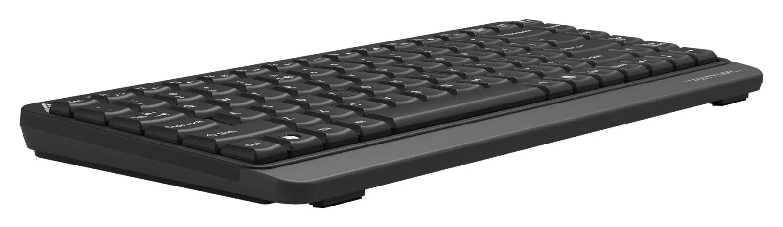 Клавиатура A4Tech FKS11 черный/серый USB FKS11 GREY кабель 1.5м - фото 6