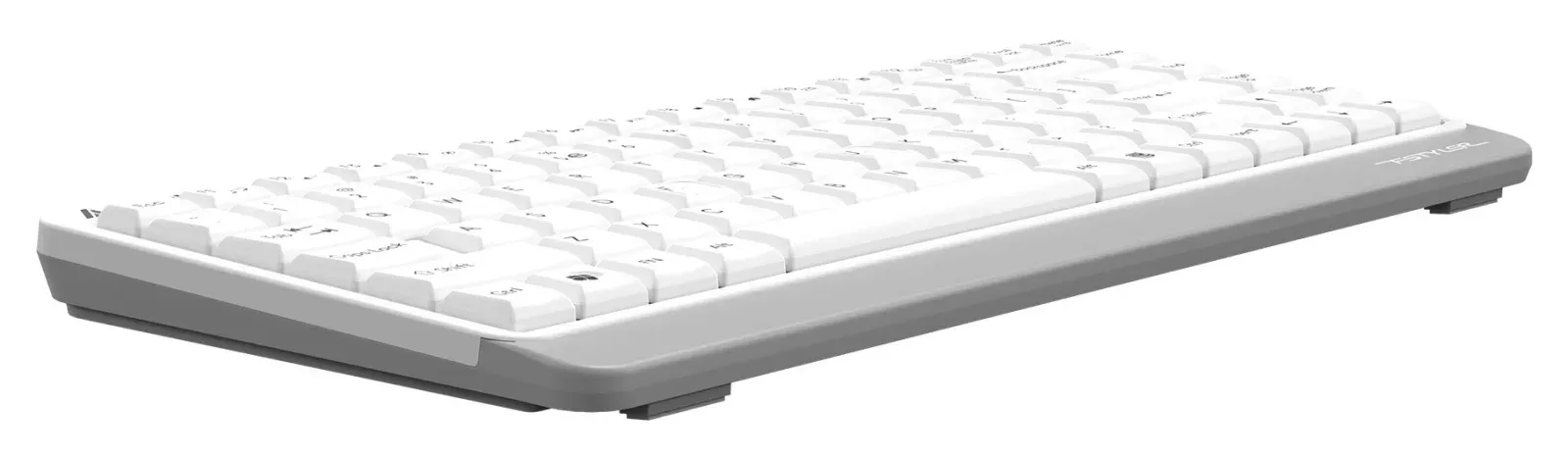 Клавиатура A4Tech FKS11 белый/серый USB FKS11 WHITE кабель 1.5м - фото 6
