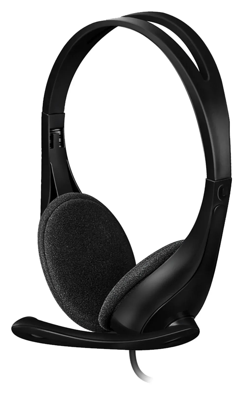 Гарнитуры наушники с микрофоном A4TECH HU-9 черный - фото 2