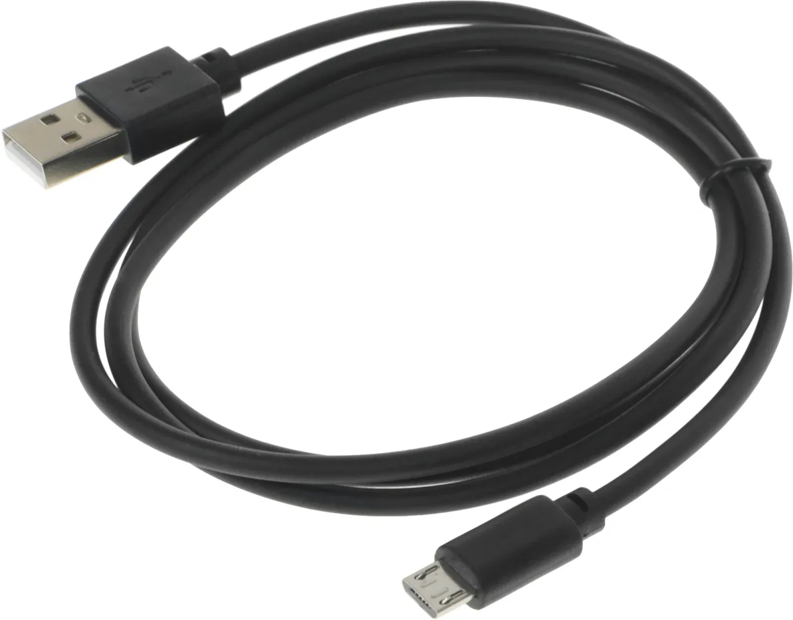 Кабель SunWind USB m-micro USB m 1м черный - фото 4