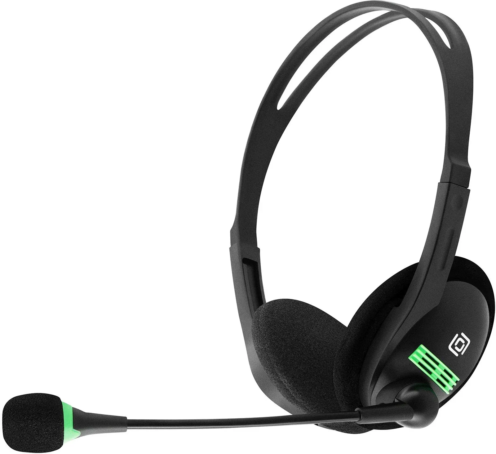 Гарнитуры наушники с микрофоном OKLICK HS-M100 черный - фото 2