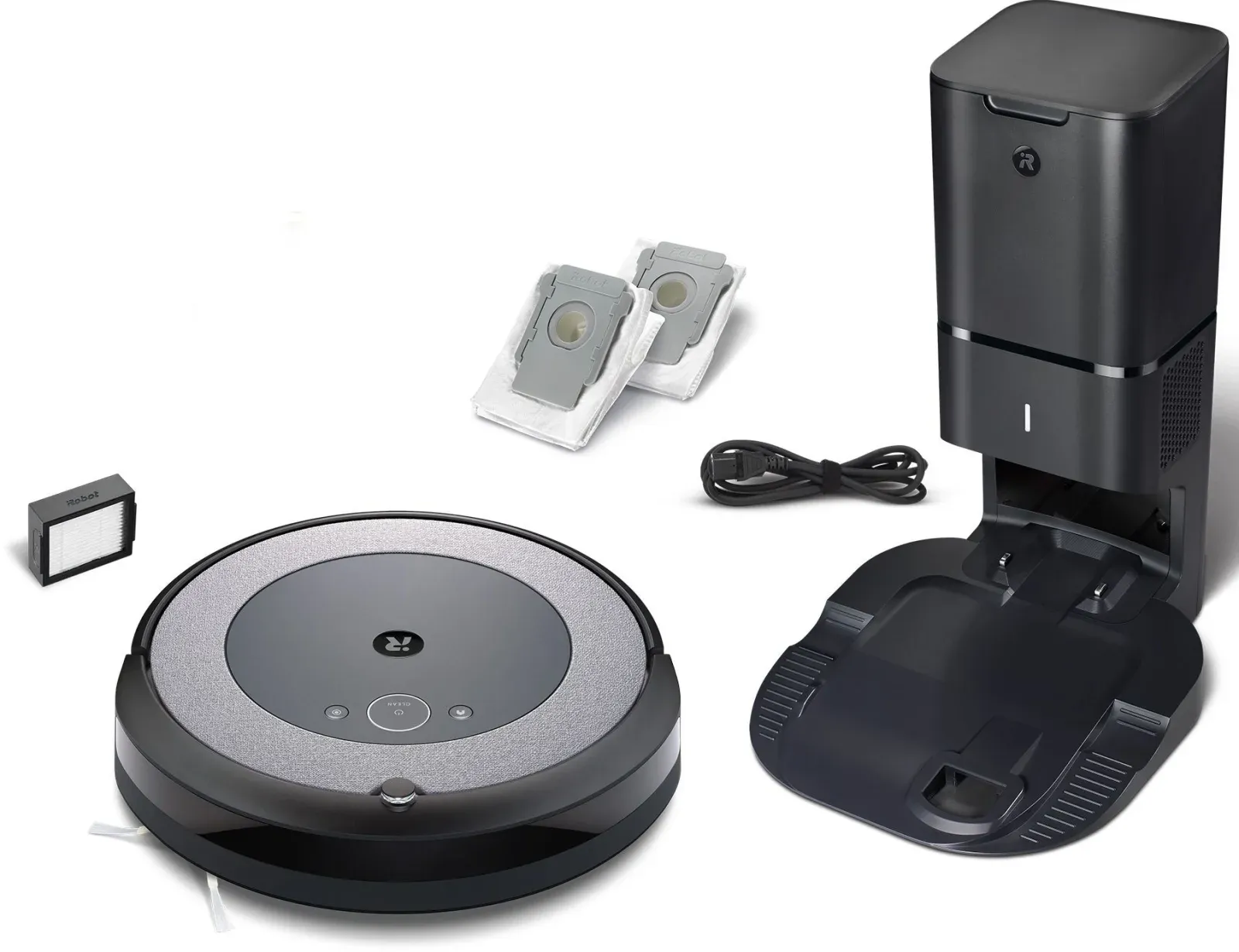 Пылесос-робот Irobot Roomba i3+ серый/черный - фото 3