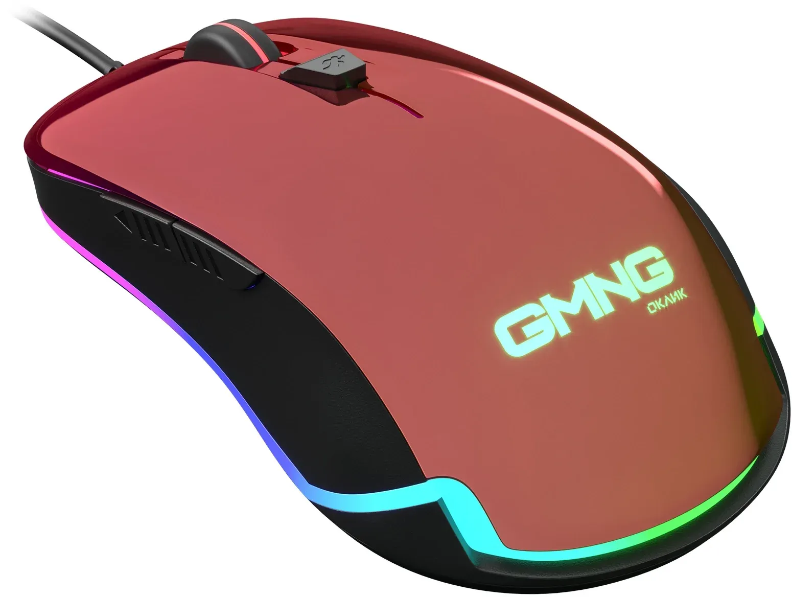Мышь GMNG 850GM красный/черный оптическая 7200dpi USB 6but 1533460 - фото 2