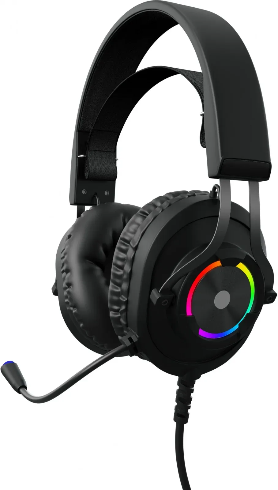 Наушники с микрофоном GMNG HS-L570G черный 2.1м мониторные оголовье 1533556 - фото 1