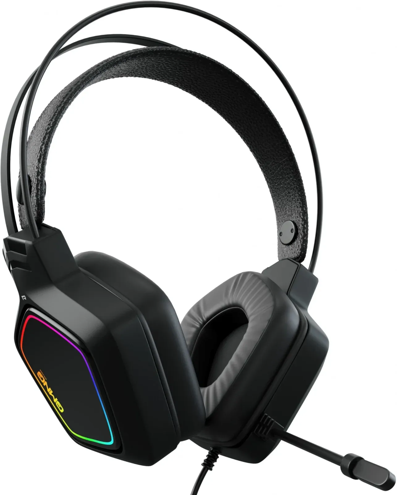Наушники с микрофоном GMNG HS-L850G черный 2.1м мониторные оголовье 1533570 - фото 1