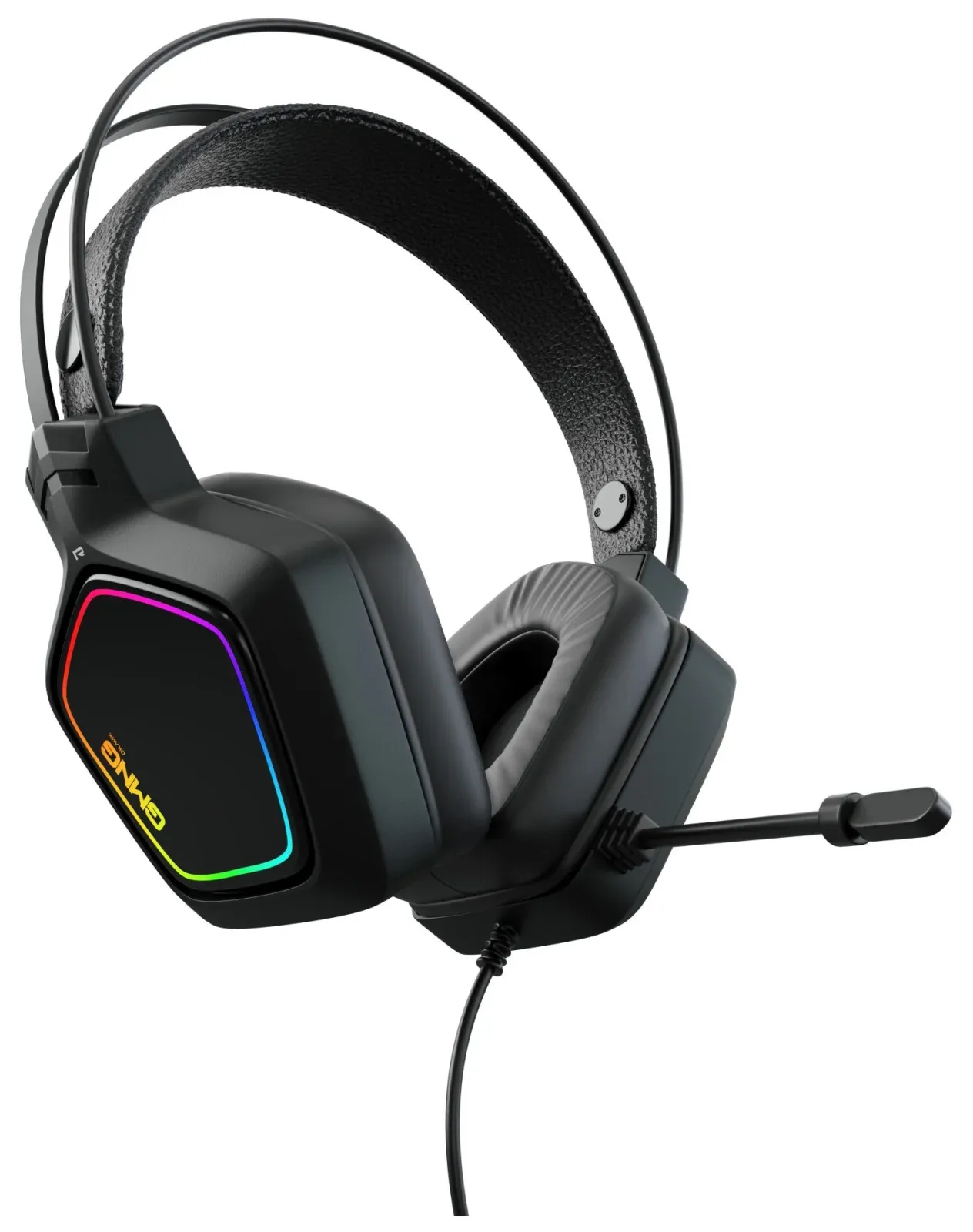 Наушники с микрофоном GMNG HS-L850G черный 2.1м мониторные оголовье 1533570 - фото 8