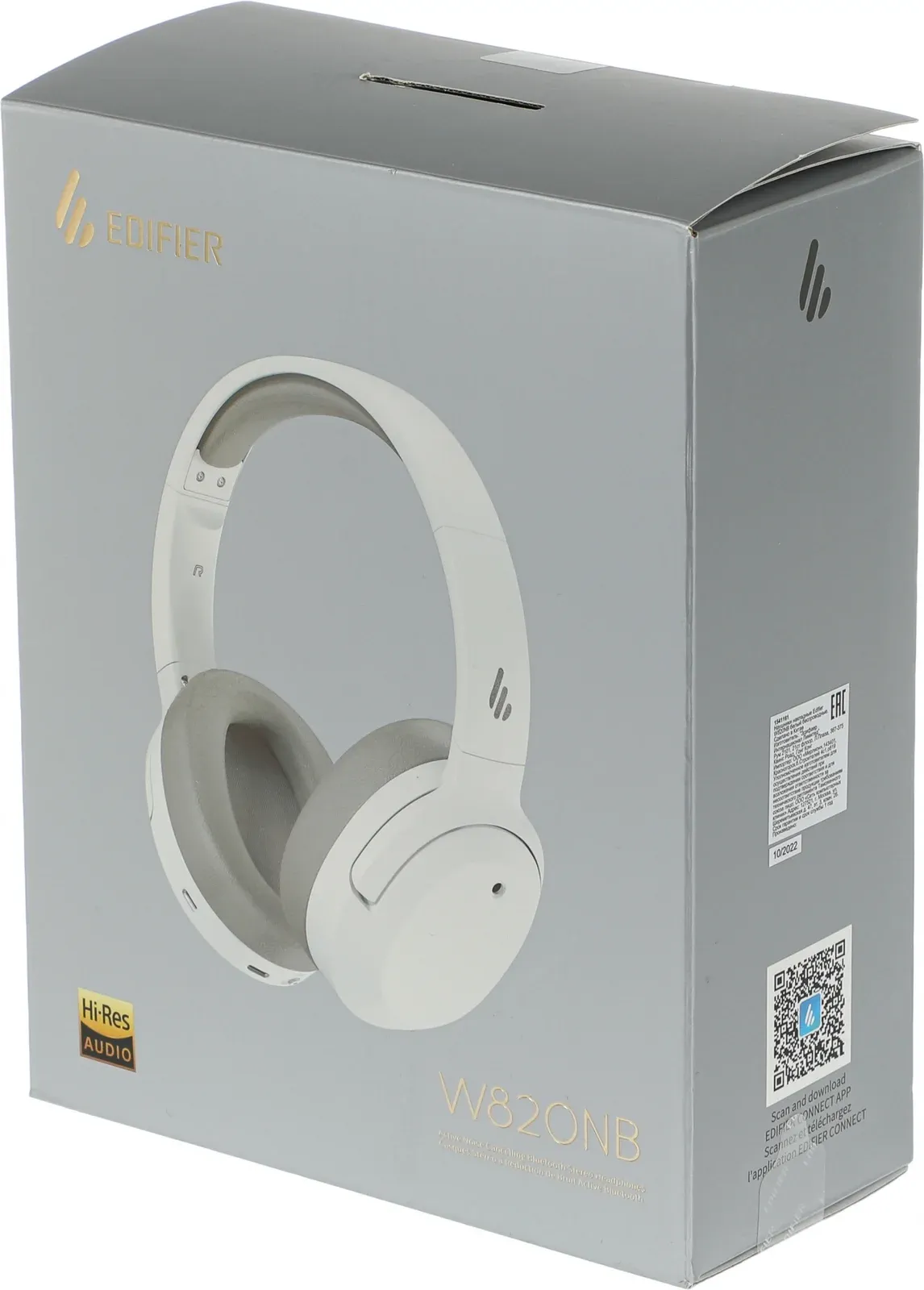 Гарнитура накладные Edifier W820NB 1.2м белый беспроводные bluetooth оголовье - фото 6