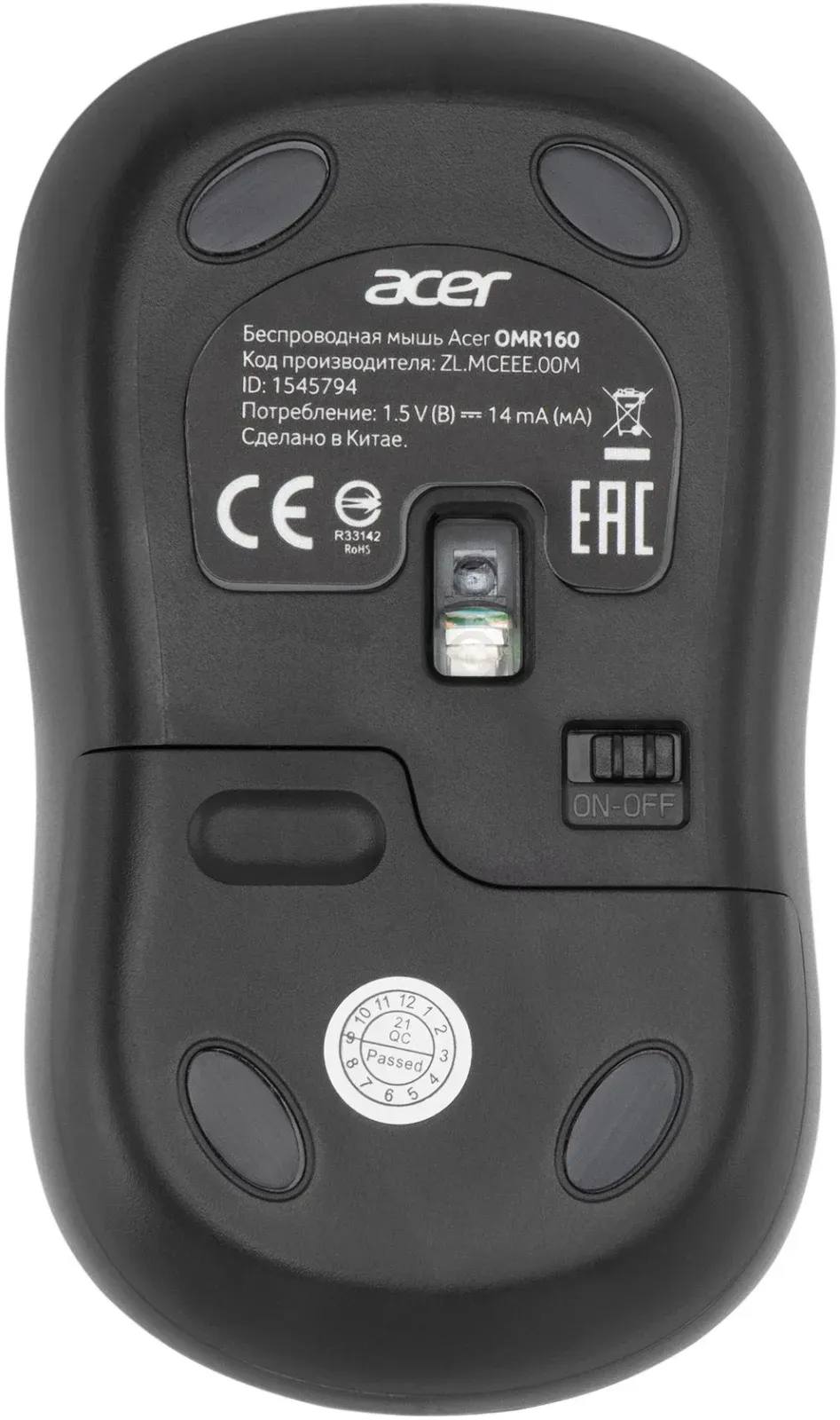 Мыши ACER OMR160 - фото 2