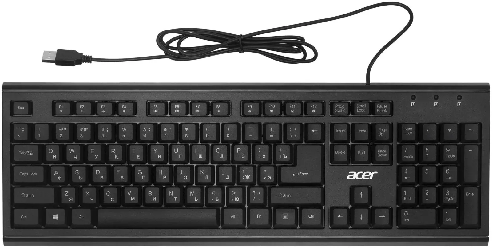 Клавиатуры ACER OKW120 черный - фото 4