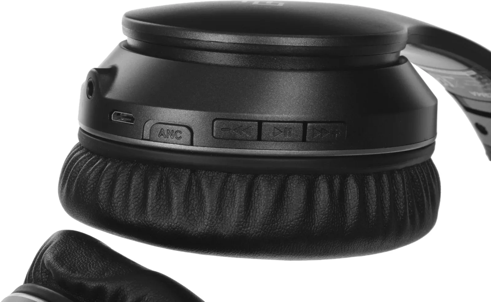 Гарнитура накладные Digma BT-19 ANC черный беспроводные bluetooth оголовье BT19 - фото 8