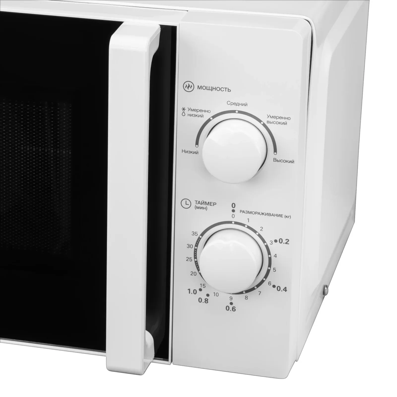 Микроволновая Печь Hyundai HYM-M2068 20л. 700Вт белый, 20 л - фото 7