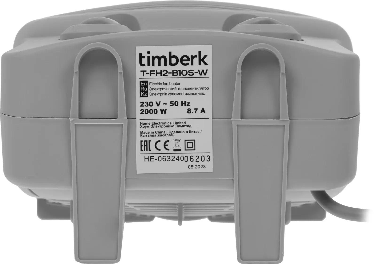 Тепловентилятор Timberk T-FH2-B10S-W 2000Вт белый - фото 7