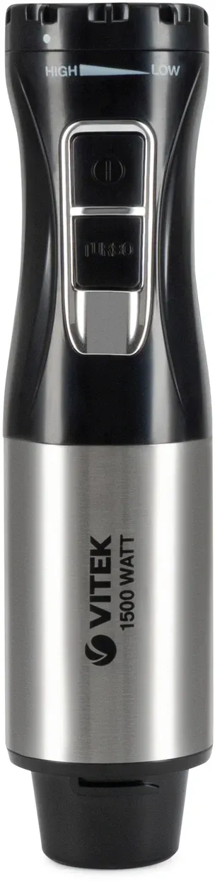 Блендер погружной Vitek VT-8545 1000Вт черный/серебристый - фото 2