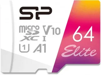 Флеш карта microSDXC 64GB Silicon Power SP064GBSTXBV1V20SP Elite + adapter - фото 7