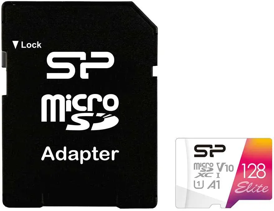 Флеш карта microSDXC 128GB Silicon Power SP128GBSTXBV1V20SP Elite + adapter - фото 2