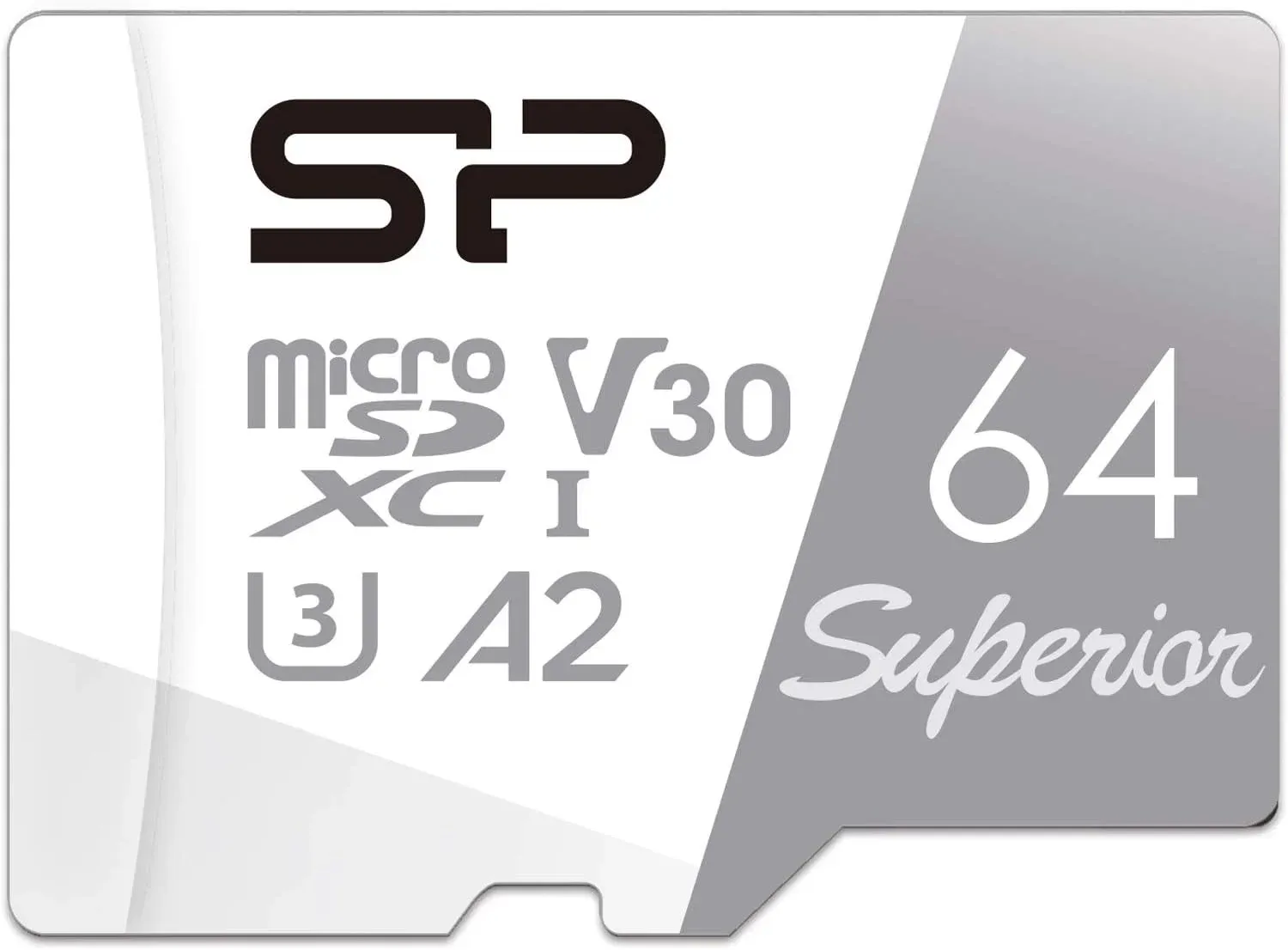 Флеш карта microSDXC 64GB Silicon Power SP064GBSTXDA2V20SP Superior + adapter - фото 2