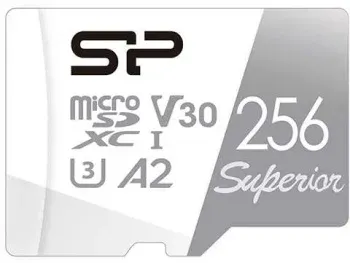Флеш карта microSDXC 256GB Silicon Power SP256GBSTXDA2V20SP Superior + adapter - фото 7