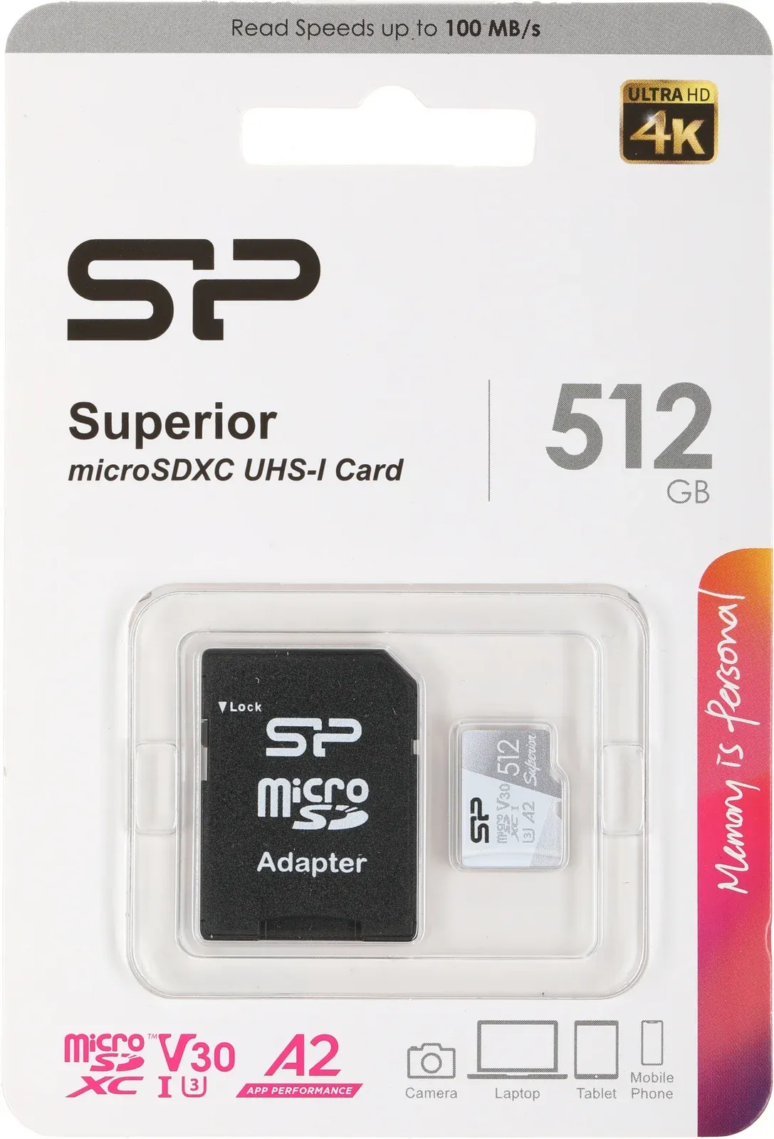 Flash Card SILICON POWER SP512GBSTXDA2V20SP - фото 1