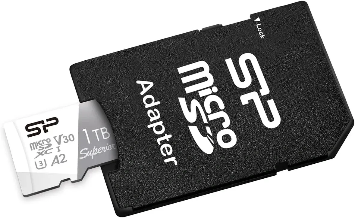 Флеш карта microSDXC 1TB Silicon Power SP001TBSTXDA2V20SP Superior + adapter - фото 3