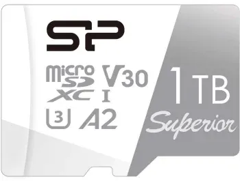 Флеш карта microSDXC 1TB Silicon Power SP001TBSTXDA2V20SP Superior + adapter - фото 4