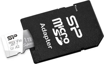 Флеш карта microSDXC 1TB Silicon Power SP001TBSTXDA2V20SP Superior + adapter - фото 6