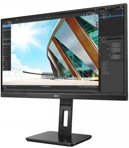 Монитор AOC 27 Pro Q27P2Q черный IPS LED 4ms 16:9 HDMI M/M матовая HAS Piv 300cd 178гр/178гр 2560x1440 75Hz VGA DP 2K USB 6.31кг - фото 7