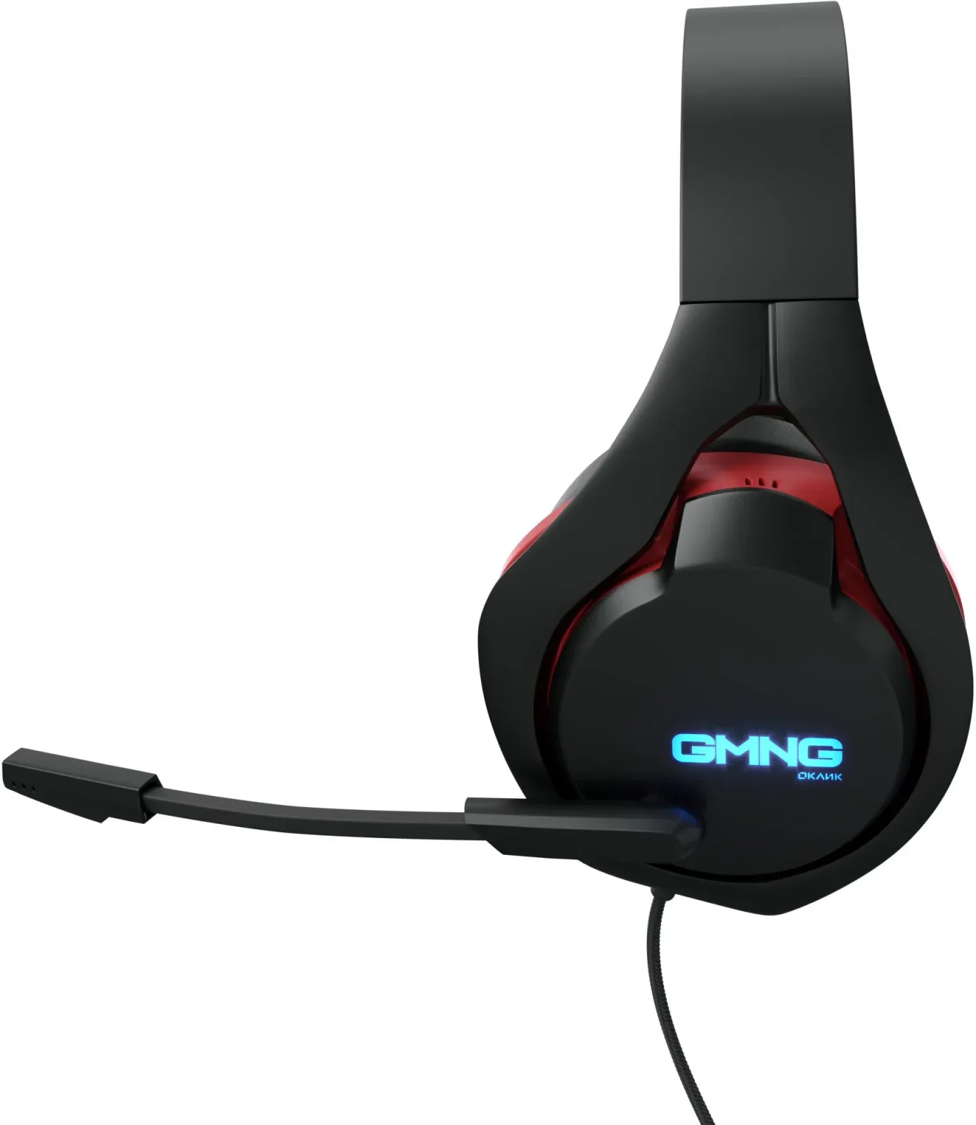 Наушники с микрофоном GMNG HS-L820G черный 2.2м мониторные оголовье 1565108 - фото 5