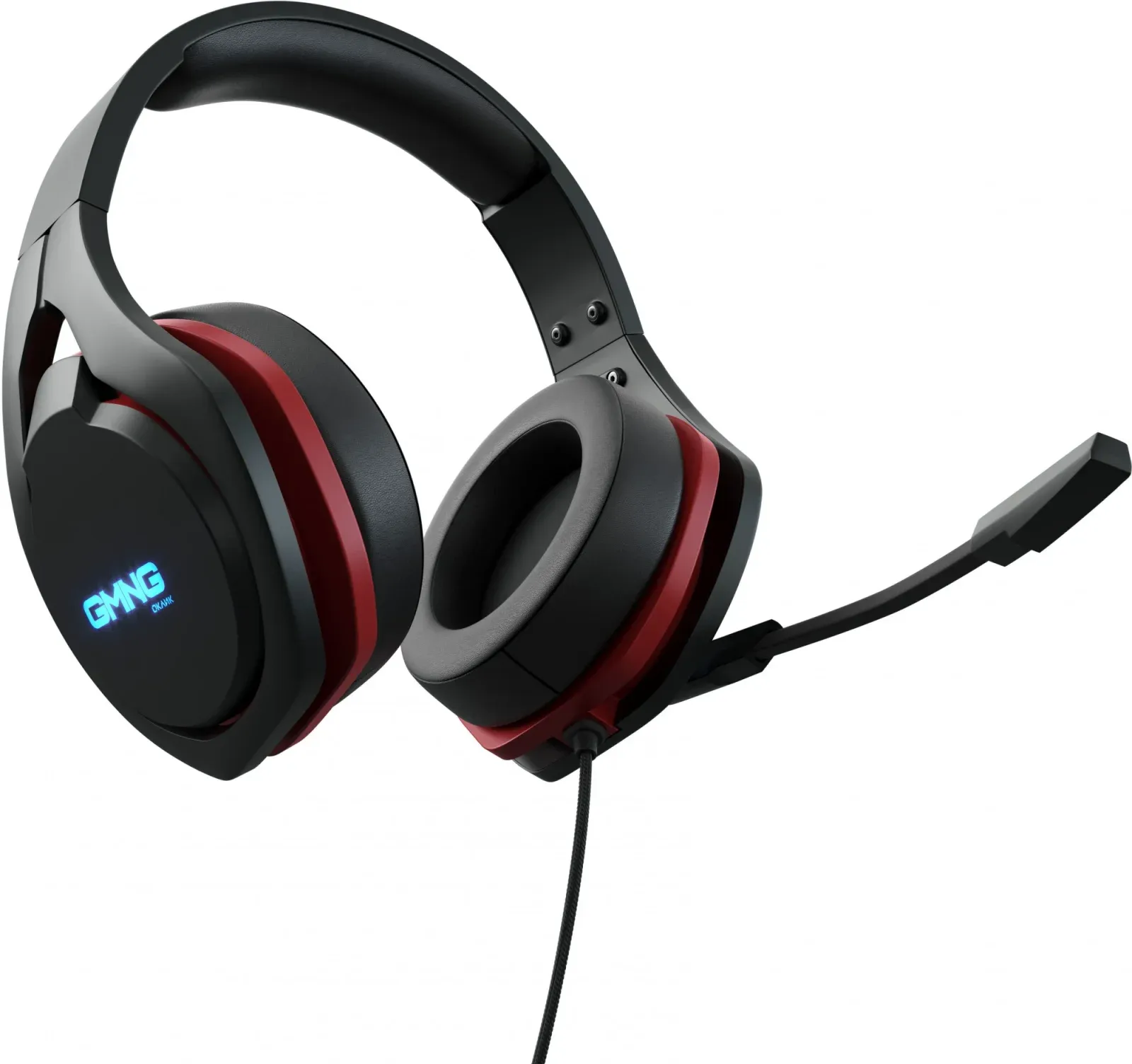 Наушники с микрофоном GMNG HS-L820G черный 2.2м мониторные оголовье 1565108 - фото 7
