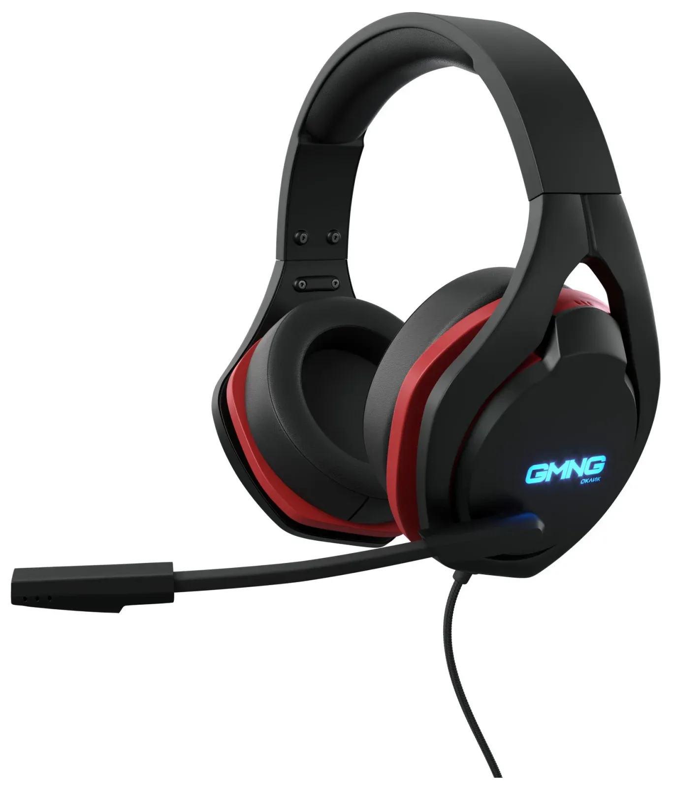 Наушники с микрофоном GMNG HS-L820G черный 2.2м мониторные оголовье 1565108 - фото 8