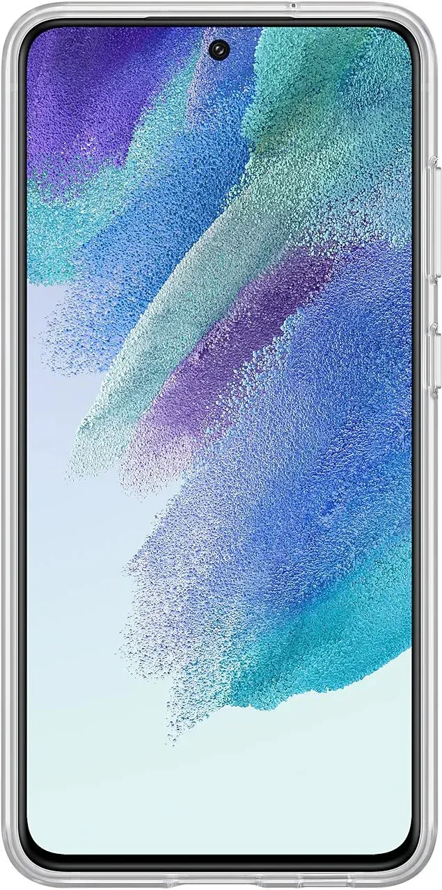 Чехол клип-кейс Samsung для Samsung Galaxy S21 FE Slim Strap Cover белый EF-XG990CWEGRU - фото 2
