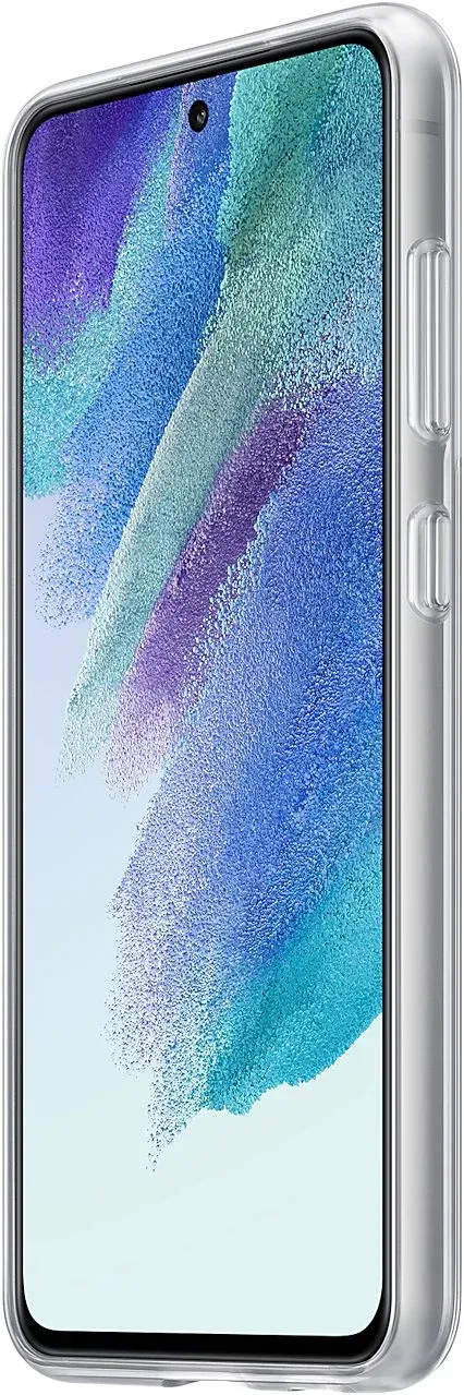 Чехол клип-кейс Samsung для Samsung Galaxy S21 FE Slim Strap Cover белый EF-XG990CWEGRU - фото 3
