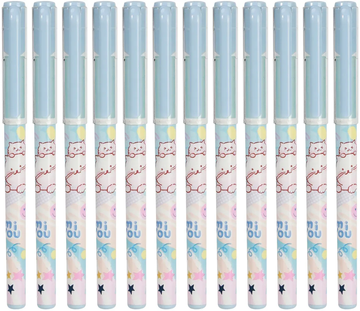Гелевые ручки DELI EG15-BL