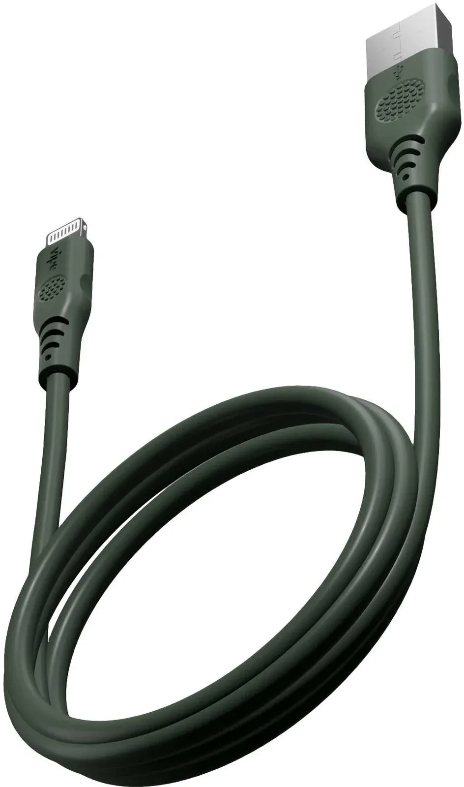 Кабель Vipe VPCBLMFIPVCGRN USB m-Lightning m 1.2м зеленый - фото 2