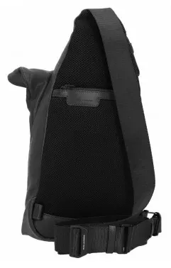 Рюкзак слинг Piquadro Harper CA5678AP/N черный натур.кожа - фото 5