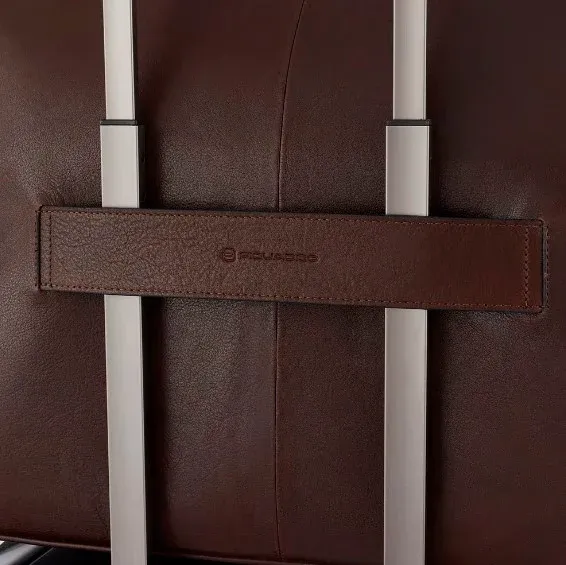 Деловая сумка Piquadro Harper CA4027AP/TM с отделением для ноутбука 15.6 темно-коричневая натур.кожа - фото 2