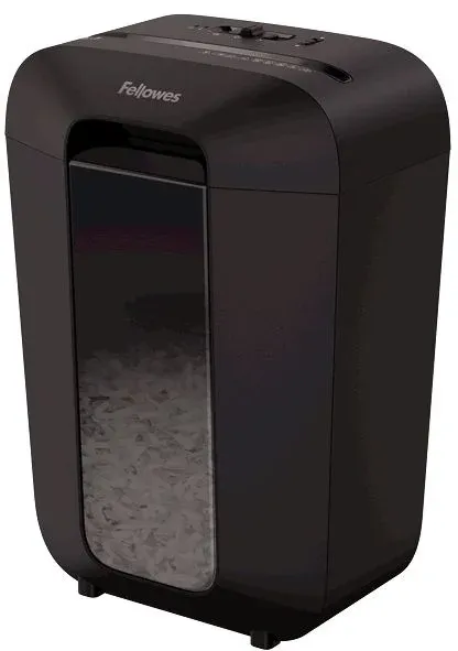 Шредер Fellowes PowerShred LX70 черный секр.P-4 фрагменты 11лист. 18лтр. скрепки скобы пл.карты - фото 4