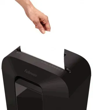 Шредер Fellowes PowerShred LX70 черный секр.P-4 фрагменты 11лист. 18лтр. скрепки скобы пл.карты - фото 8