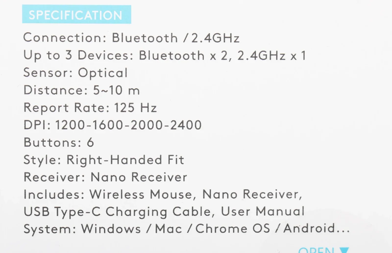 Мышь A4Tech Fstyler FB35C белый оптическая 2000dpi беспров. BT/Radio USB 6but FB35C ICY WHITE - фото 4