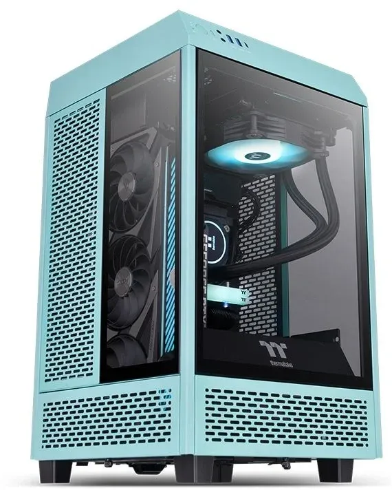 Корпуса THERMALTAKE THE TOWER 100 TURQUOISE - фото 1