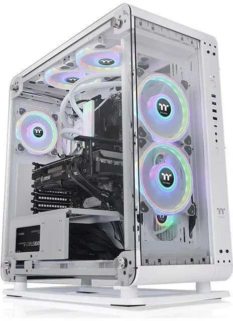Корпус Thermaltake Core P6 TG белый без БП ATX 13x120mm 8x140mm 2xUSB2.0 2xUSB3.0 audio bott PSU - фото 4