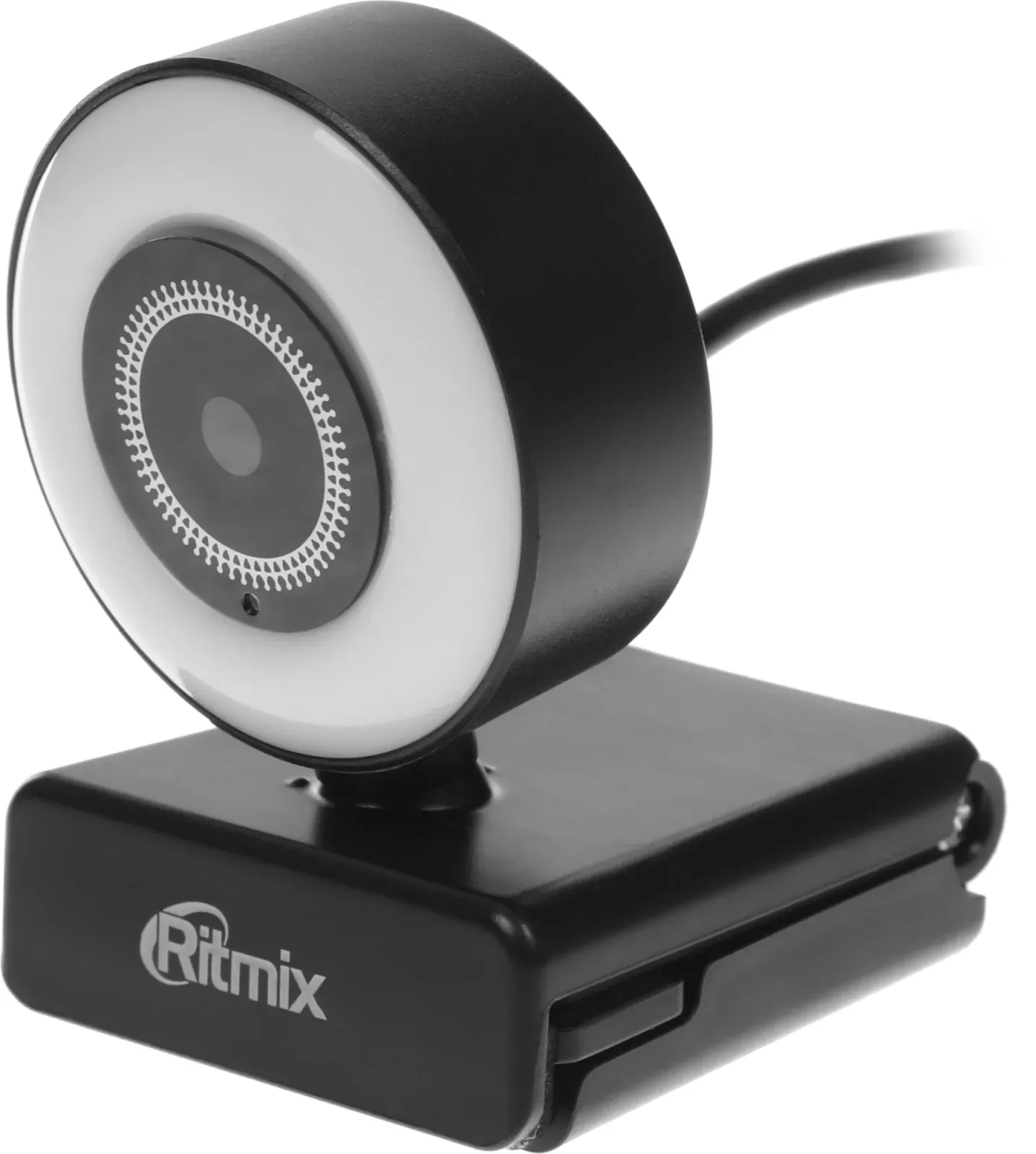 Камера Web Ritmix RVC-250 черный 5Mpix 2592x1944 USB2.0 с микрофоном - фото 4