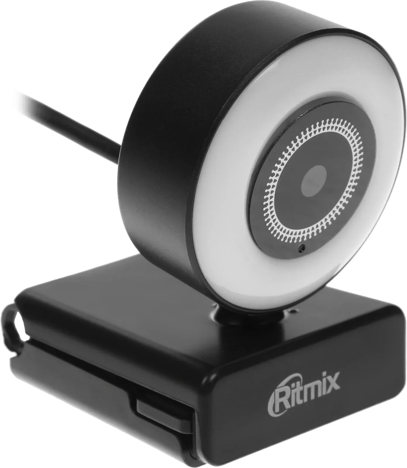 Камера Web Ritmix RVC-250 черный 5Mpix 2592x1944 USB2.0 с микрофоном - фото 5