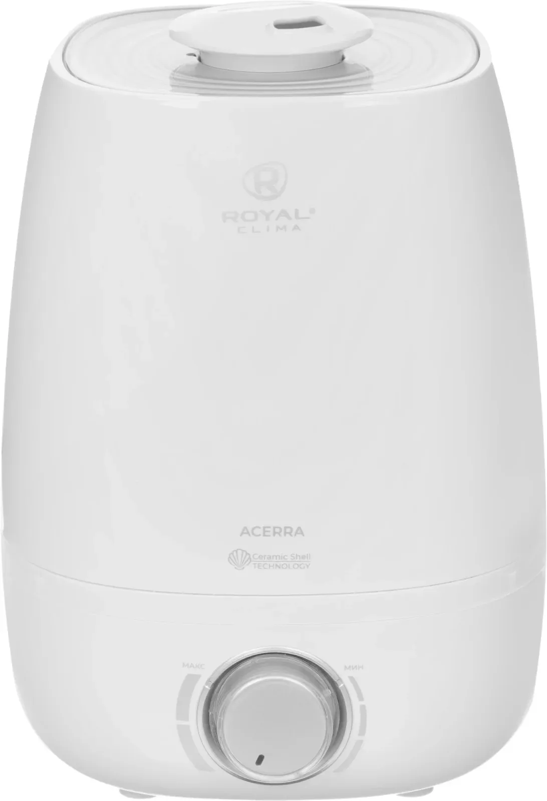 Увлажнитель воздуха Royal Clima RUH-AC300/4.0M-WT 25Вт ультразвуковой белый/серый - фото 3