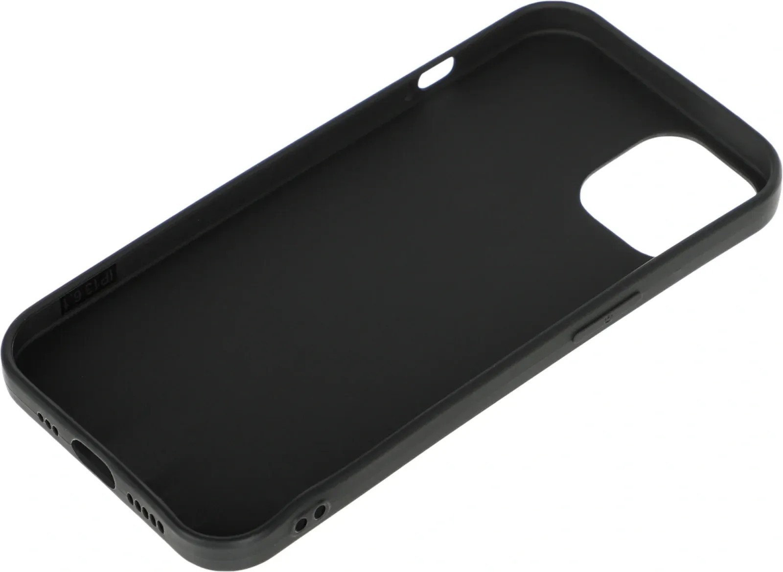 Чехол клип-кейс для Apple iPhone 13 LuxCase черный 62320 - фото 4