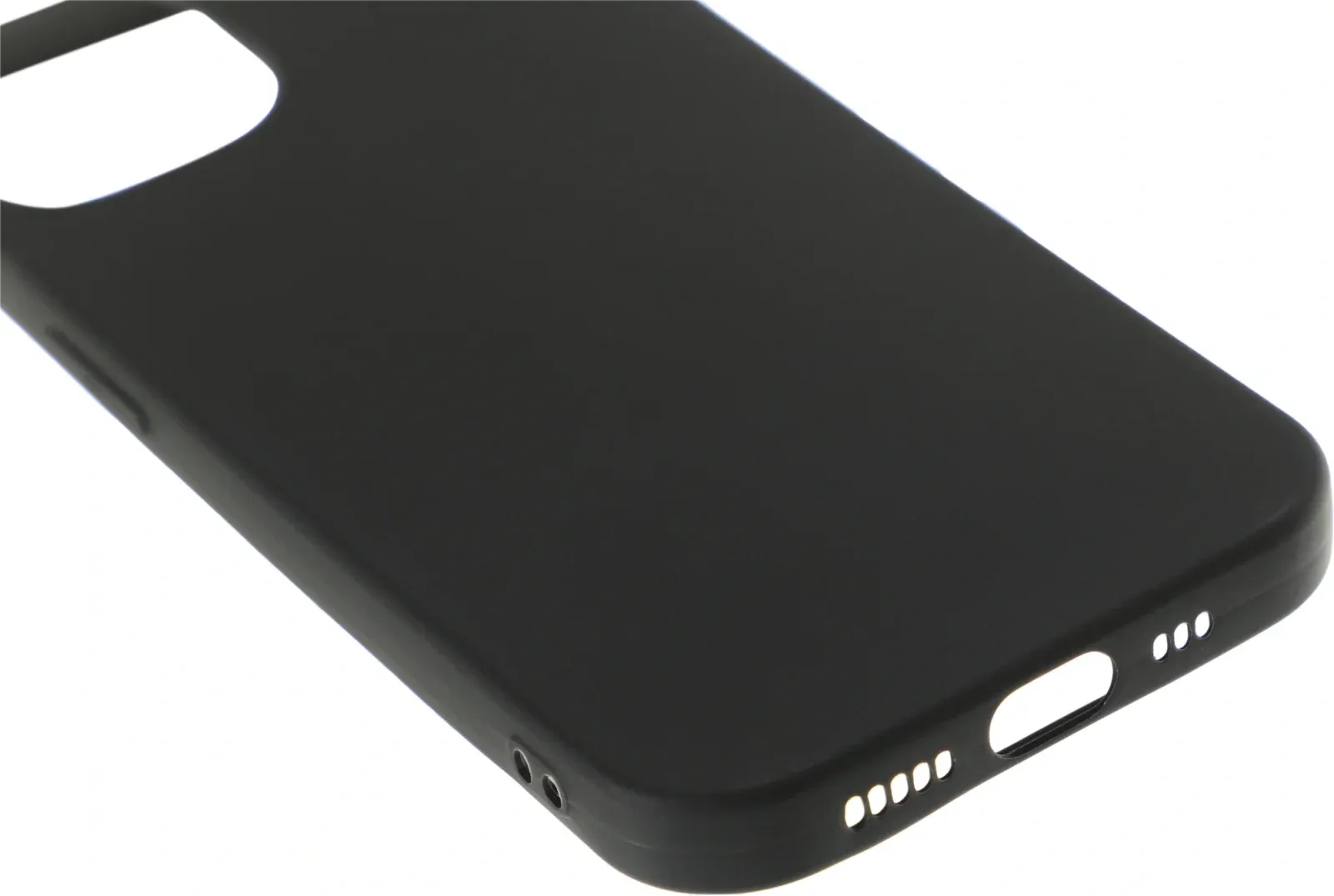 Чехол клип-кейс для Apple iPhone 13 LuxCase черный 62320 - фото 6