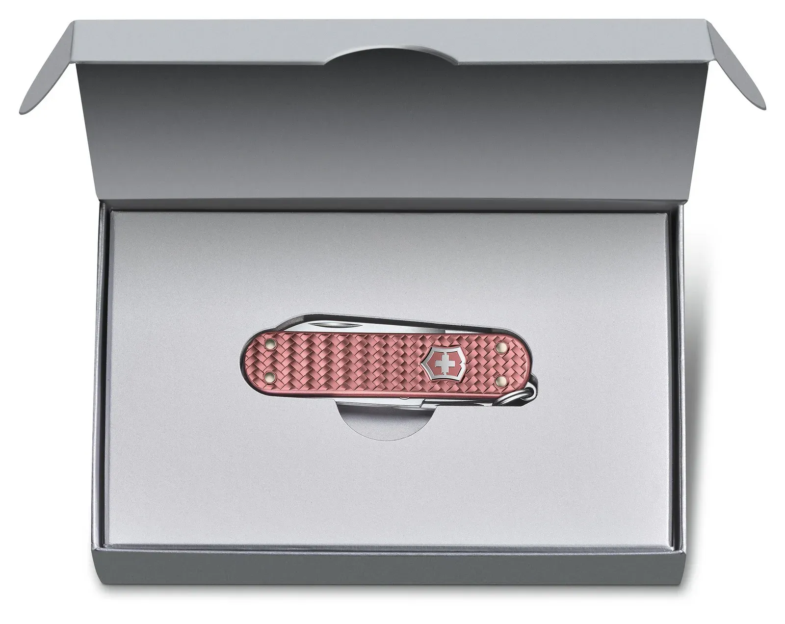 Ножи перочинные VICTORINOX Classic Precious Alox розовый - фото 2