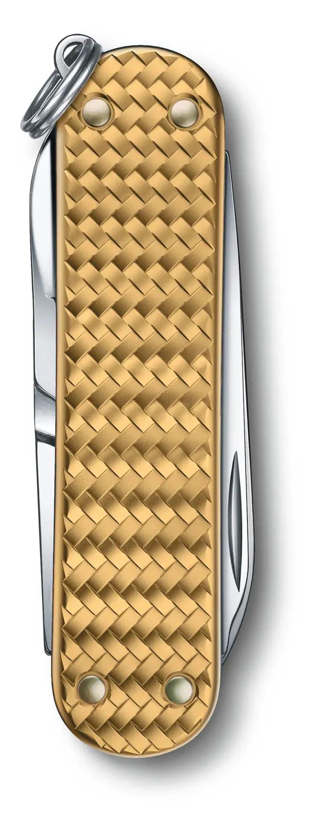 Нож перочинный Victorinox Classic Precious Alox 0.6221.408G 58мм 5функц. золотистый подар.коробка - фото 4