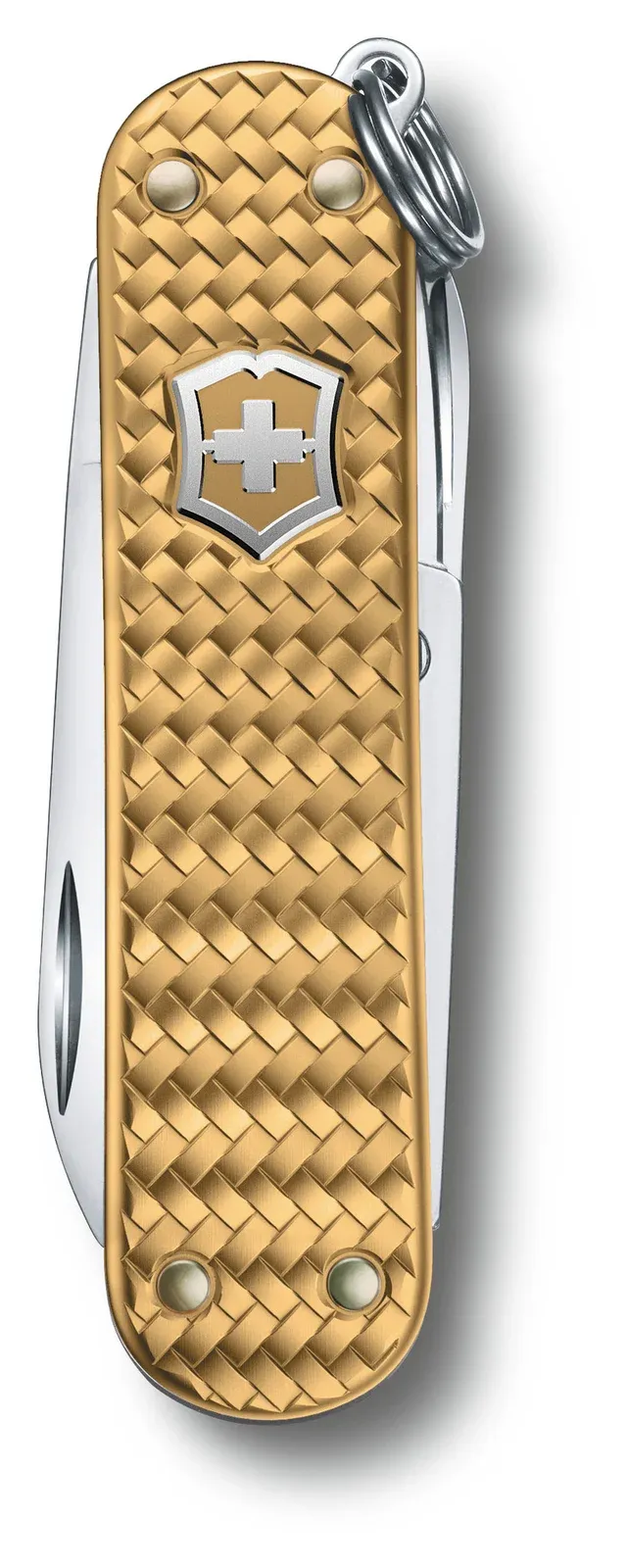 Нож перочинный Victorinox Classic Precious Alox 0.6221.408G 58мм 5функц. золотистый подар.коробка - фото 5