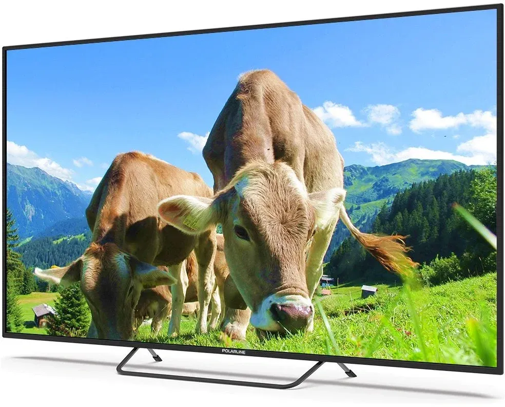 Телевизор LED PolarLine 65 65PU51TC-SM черный 4K Ultra HD 60Hz DVB-T DVB-T2 DVB-C DVB-S2 USB WiFi Smart TV RUS - фото 2
