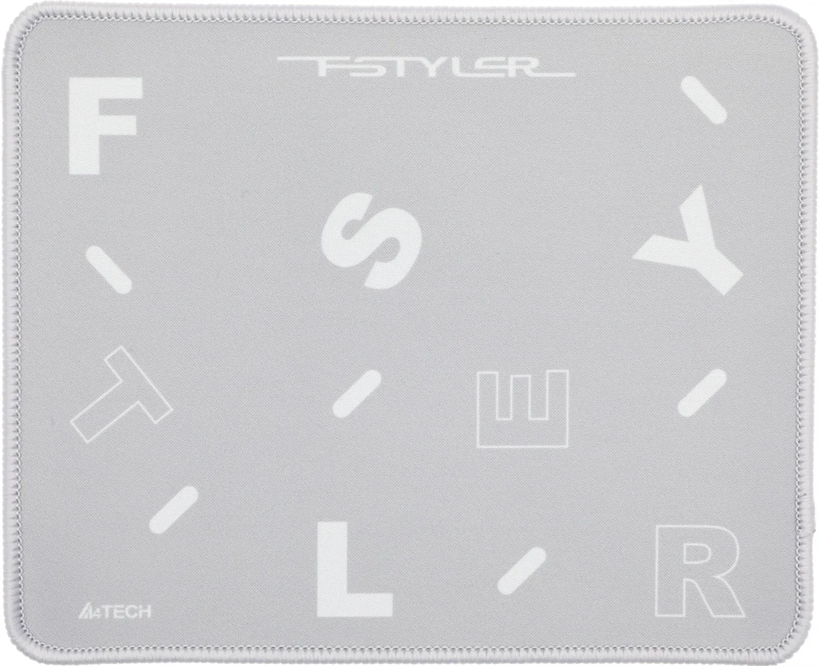 Коврик для мыши A4Tech FStyler FP25 Мини серый/белый 250x200x2мм FP25 SILVER, Small - фото 4
